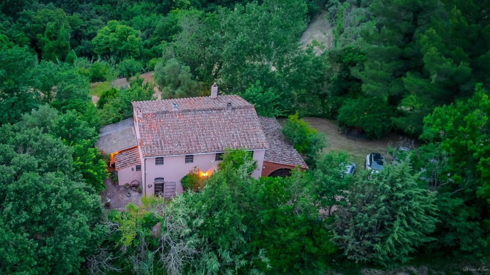 La Casa Nel Bosco Villa Lari Eksteriør billede